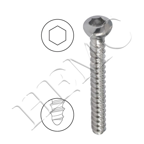 Ø2.0mm MINI CORTICAL SCREW, PLAIN