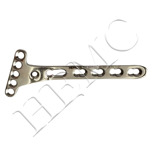 2.4mm SECURE LOCKING VOLAR DISTAL RADIUS JUXTA ARTICULAR BUTTRESS PLATE, (5 HEAD HOLES)