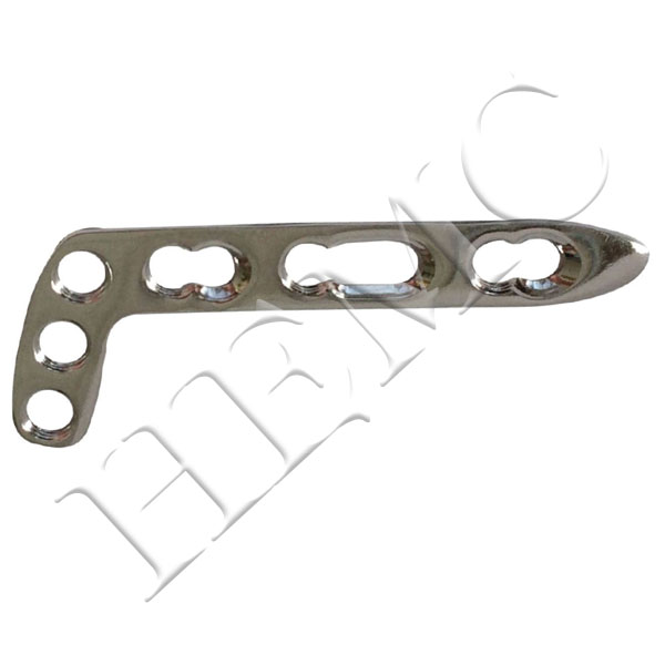 2.4mm SECURE LOCKING DORSAL DISTAL L-OBLIQUE PLATE (3 HEAD HOLES)