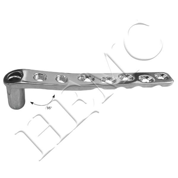 4.5mm/5.0mm 95° SECURE LOCKING DCS LC PLATE