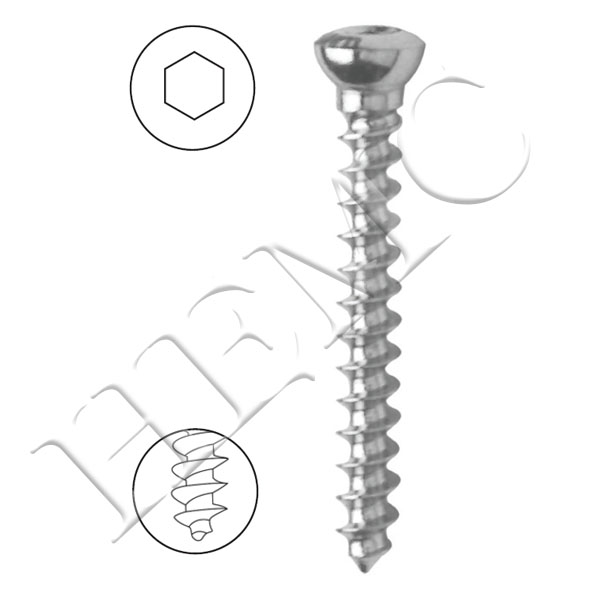 4.0mm CANCELLOUS SCREW, FULL THREAD