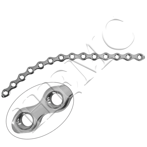 3.5mm PELVIC RECONSTRUCTION J-PLATE, (DC HOLES)