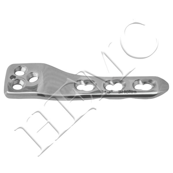 5.0mm SECURE LOCKING 110° PAEDIATRIC HIP PLATE (3 SHAFT HOLES)