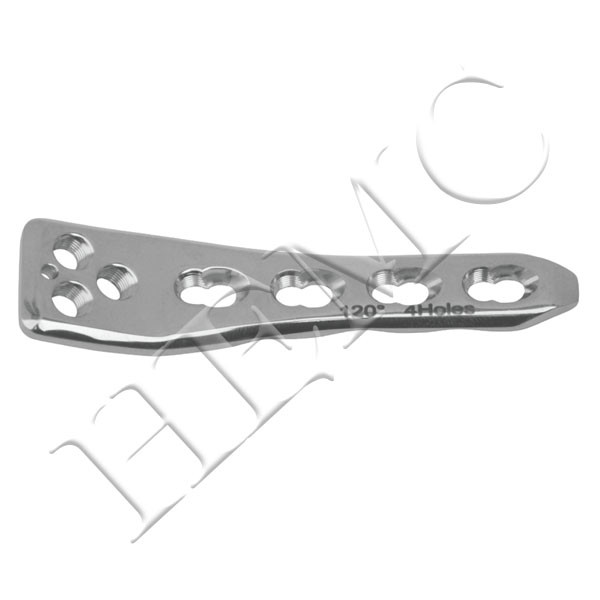 5.0mm SECURE LOCKING 120° PAEDIATRIC FRACTURE PLATE (4 SHAFT HOLES)