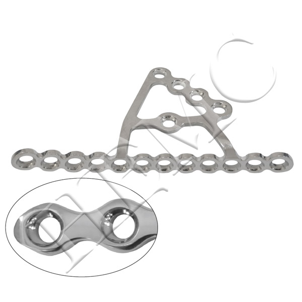 3.5mm PELVIC SUPRAPECTINEAL PLATE, BASIC (DC ROUND HOLES)