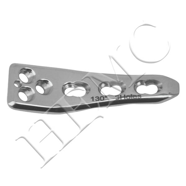 3.5mm SECURE LOCKING 130° PAEDIATRIC FRACTURE PLATE