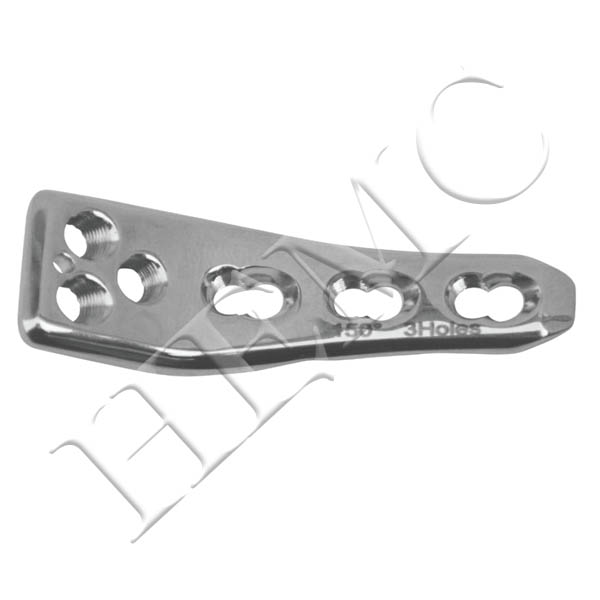 5.0mm SECURE LOCKING 150° PAEDIATRIC HIP PLATE (3 HOLES)