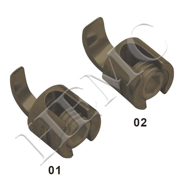 LAMINAR HOOK, TITANIUM