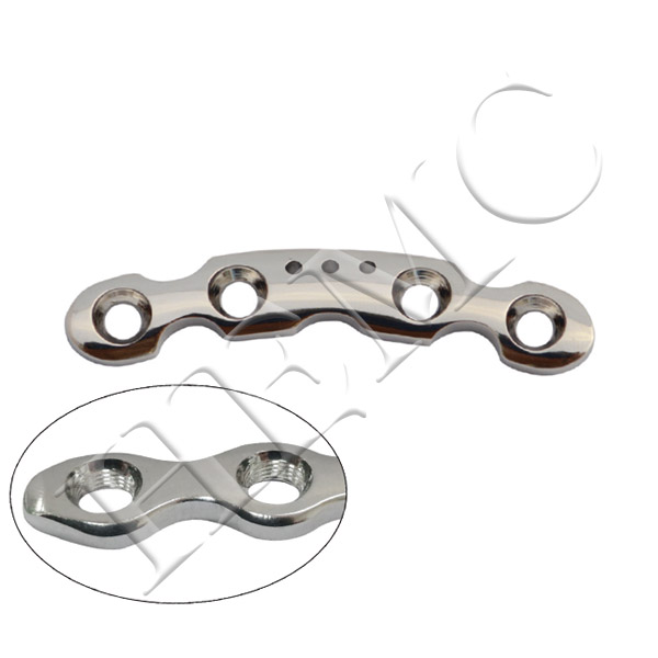 3.5mm PUBIC SYMPHYSEAL PLATE, (COAXIAL COMBI HOLES)