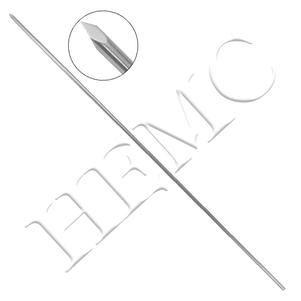 GUIDE WIRE, PLAIN, TROCAR TIP S.S.