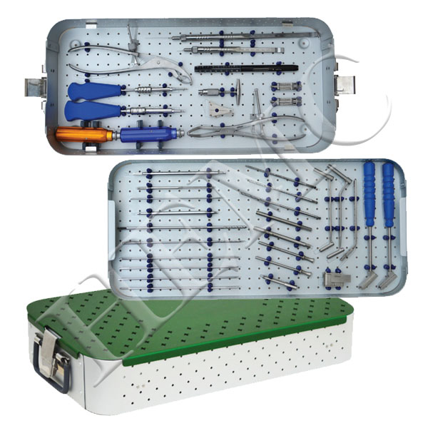 INSTRUMENT SET FOR PAEDIATRIC HIP SECURE LOCKING PLATES