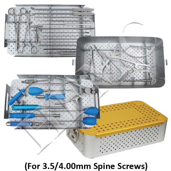 INSTRUMENT SET SPINE SCREWS (LATERAL MASS)