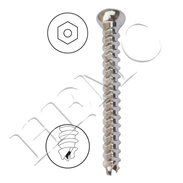 3.5mm CANCELLOUS CANNULATED SCREW, FULL THREAD