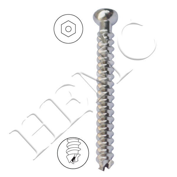4.0mm SMALL CANCELLOUS CANNULATED SCREW, FULL THREAD