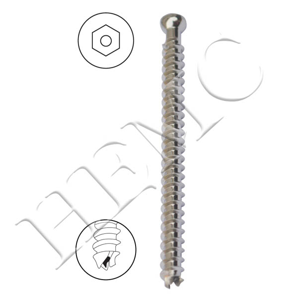 7.3mm LARGE CANCELLOUS CANNULATED SCREW, FULL THREAD