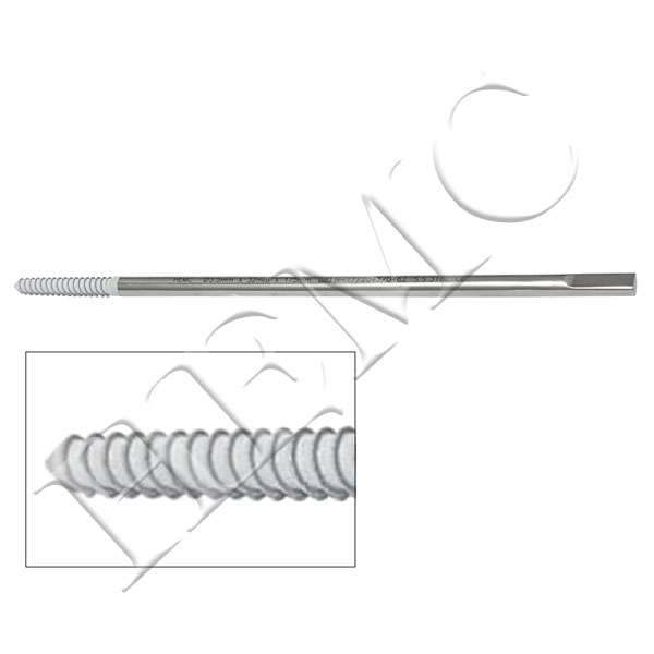 HAp FRONT THREADED PIN (SCHANZ SCREW) S.S.