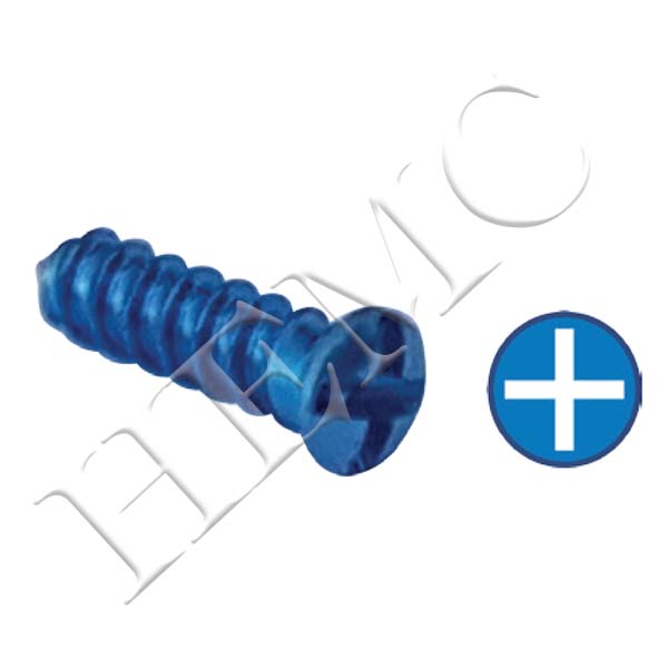 1.5mm CROSS HEAD SCREWS, SELF TAPPING, TITANIUM