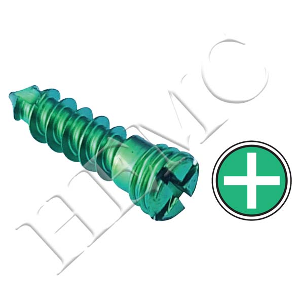 3.0mm SECURE CROSS HEAD EMERGENCY LOCKING SCREWS FOR RECONSTRUCTION PLATES