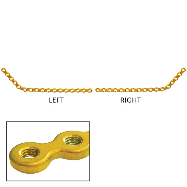 SECURE LOCKING ANGLED MANDIBULAR RECONSTRUCTION PLATES