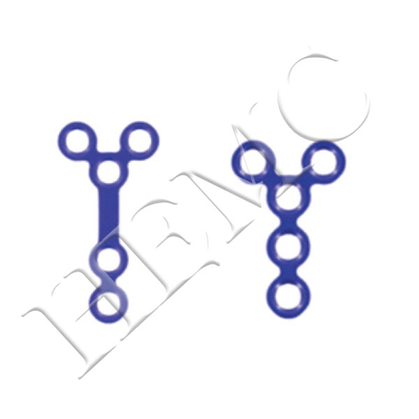 1.5mm Y- PLATES, TITANIUM