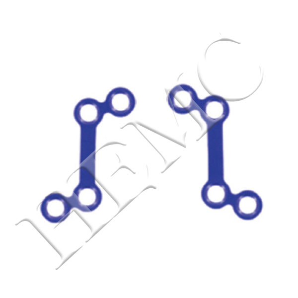 1.5mm Z- PLATES, TITANIUM