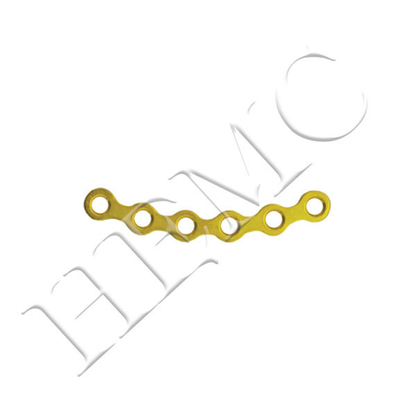 2.0mm ORBITAL PLATE, TITANIUM (MINI)