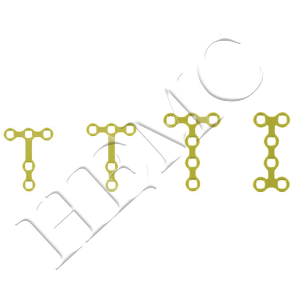 2.0mm T- PLATES, TITANIUM