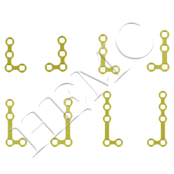 2.0mm L- PLATES, TITANIUM