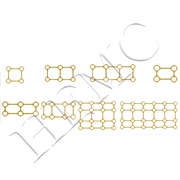 CAD PLATES, TITANIUM (1.0mm THICKNESS)
