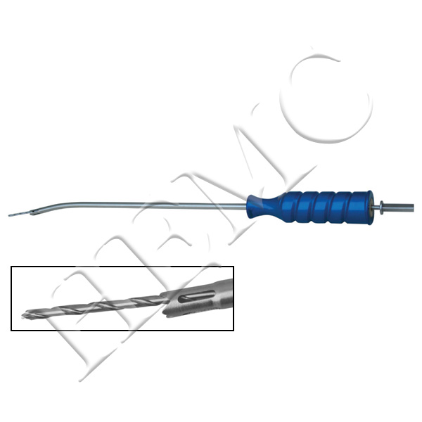 PEAK TOCHA, ALL SUTURE ANCHOR WITH DRILL, CURVED
