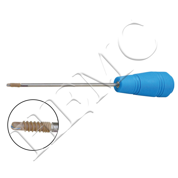 SUTURE ANCHOR, 5.5mm LOADED WITH FIBER, PEEK (For Rotator Cuff)