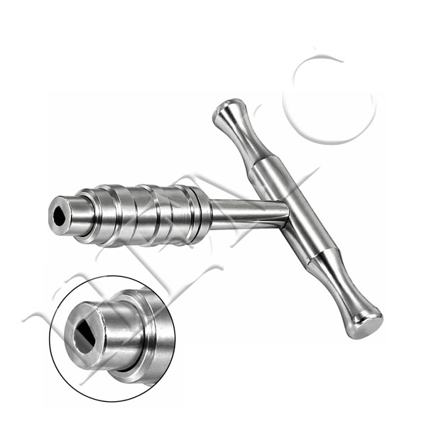 QUICK COUPLING T-HANDLE WITH D-SLOT (FOR DRILLS)