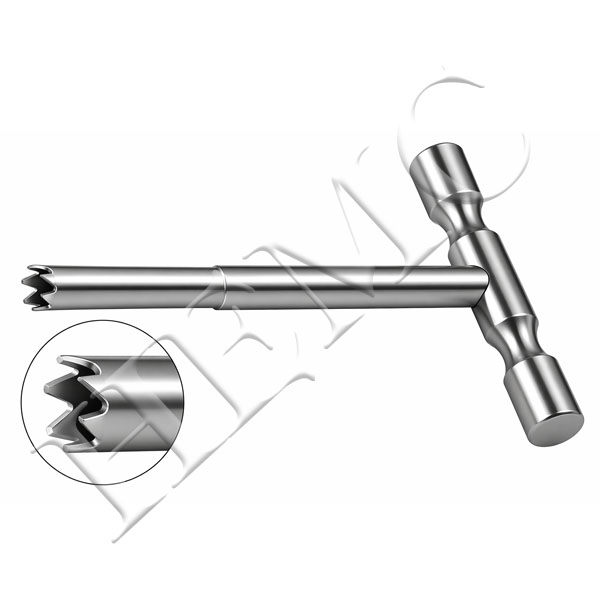 HOLLOW MILL WITH T-HANDLE