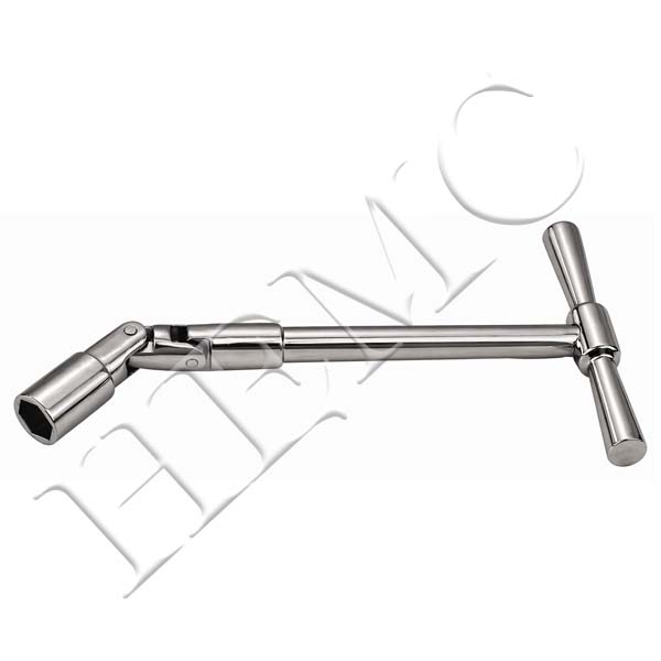 T-WRENCH WITH HINGE