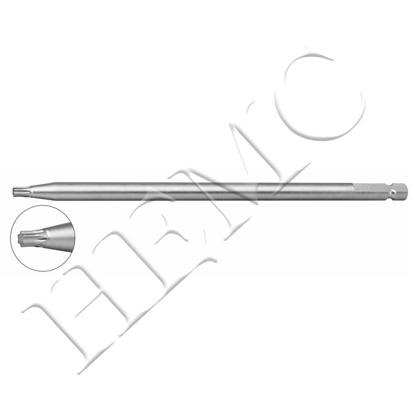 QUICK COUPLING END SCREW DRIVER SHAFT WITH STAR HEAD
