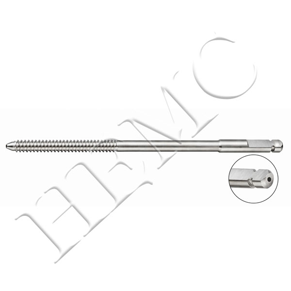 CANNULATED BONE TAP WITH QUICK COUPLING END, (FOR CANCELLOUS THREADS)