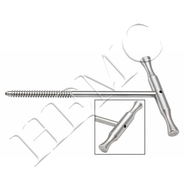 CANNULATED BONE TAP WITH 'T' HANDLE (FOR CANCELLOUS THREADS)