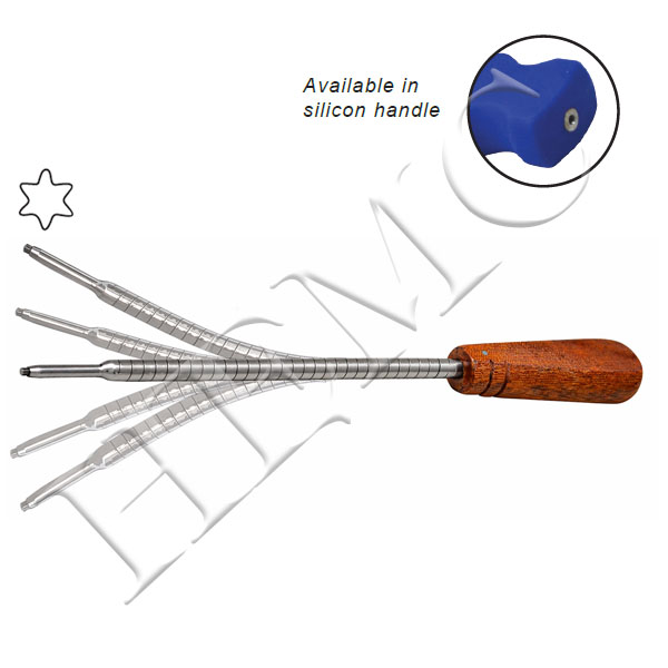FLEXI-SHAFT SCREW DRIVER, STAR TIP