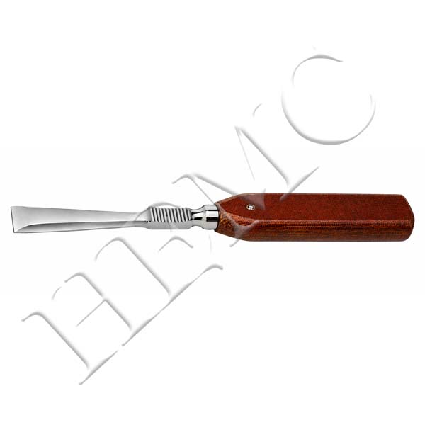 PERIOSTEAL ELEVATOR S.S. WITH FIBER HANDLE, STRAIGHT