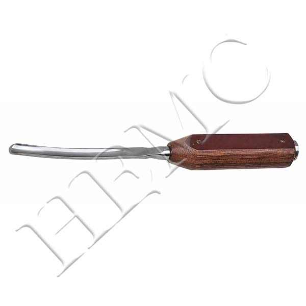 GOUGE S.S. WITH FIBER HANDLE, CURVED