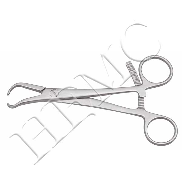 REDUCTION FORCEPS, POINTED, RATCHET TYPE