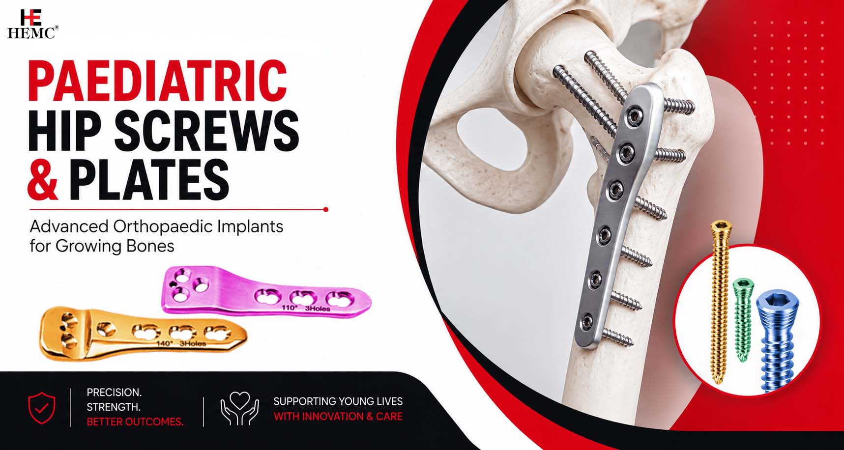 Paediatric Hip Screws & Plates