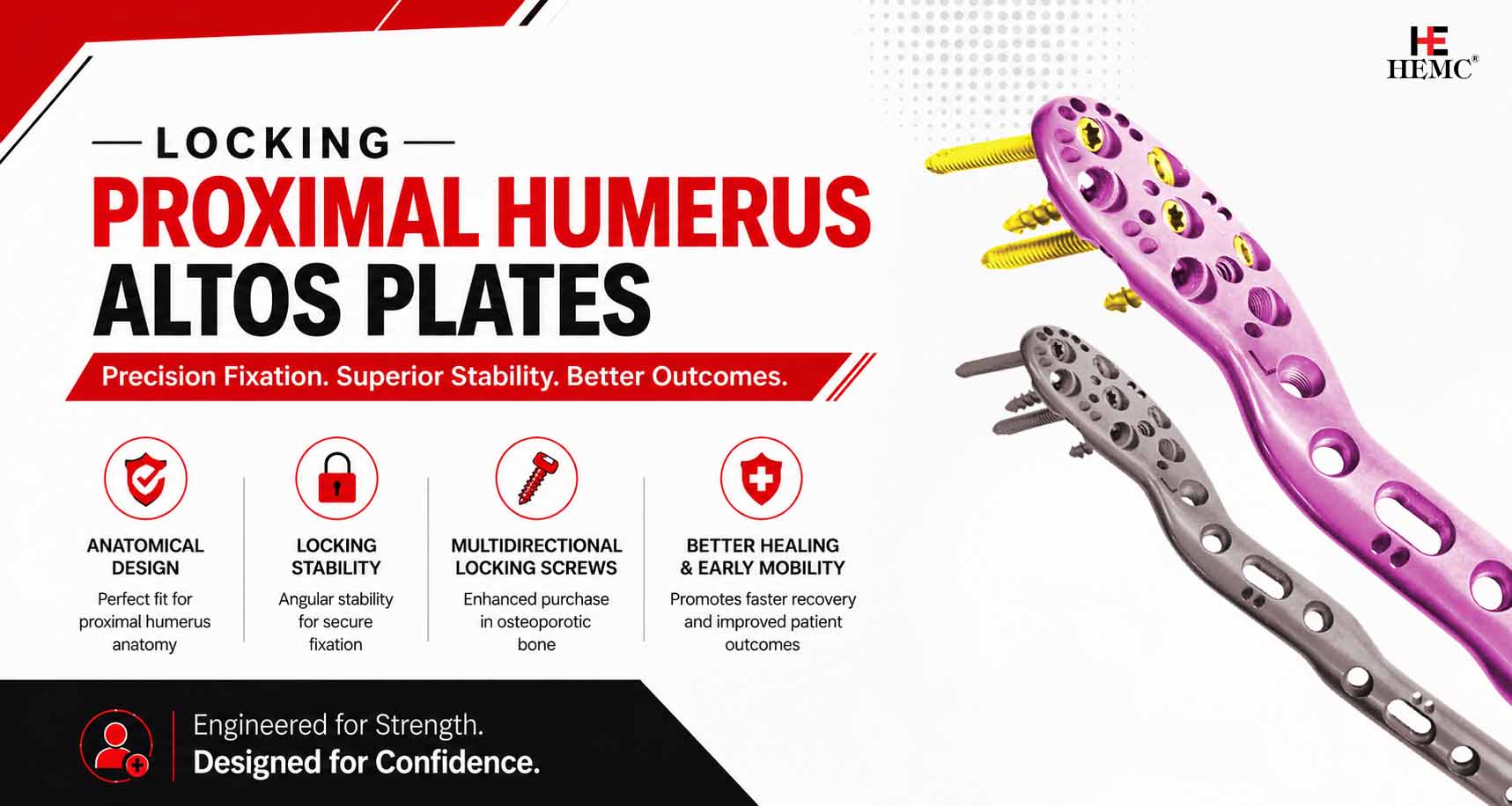 Why Choose Locking Proximal Humerus Altos Plates Locking Proximal Humerus Altos Plates